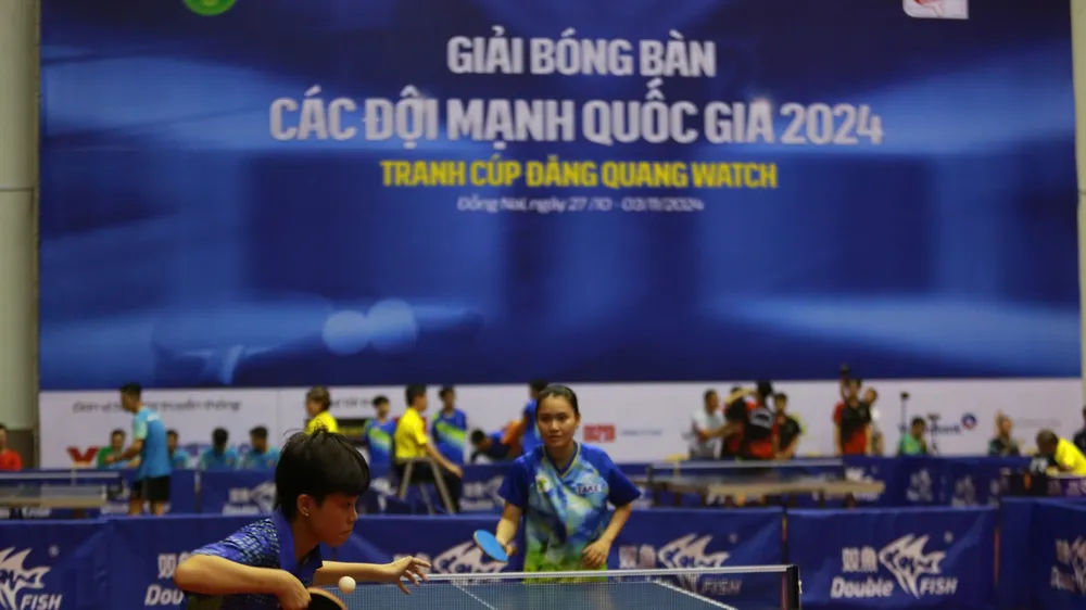 28 đội tham gia tranh tài tại Giải bóng bàn các đội mạnh quốc gia 2024