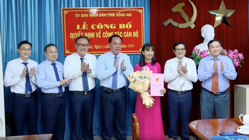 Đồng Nai: Bổ nhiệm Phó Chánh Văn phòng UBND tỉnh