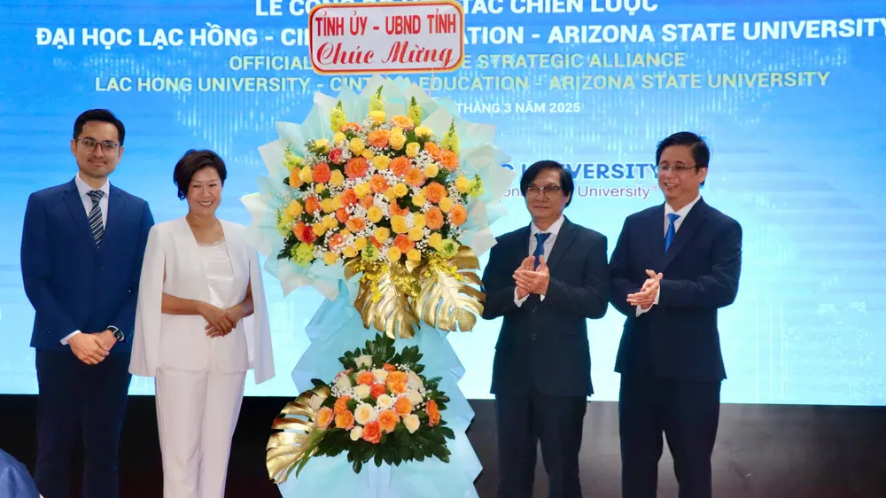 Công bố hợp tác chiến lược giữa Trường Đại học Lạc Hồng và Trường Đại học Bang Arizona