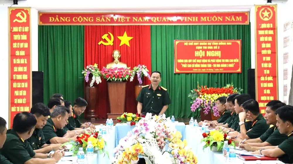 Bộ CHQS tỉnh Đồng Nai phát động thi đua cao điểm 