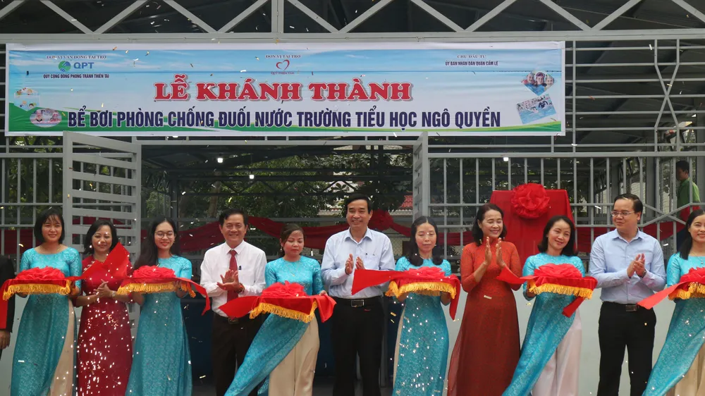Đà Nẵng: Đưa vào hoạt động bể bơi phòng tránh đuối nước cho học sinh tiểu học