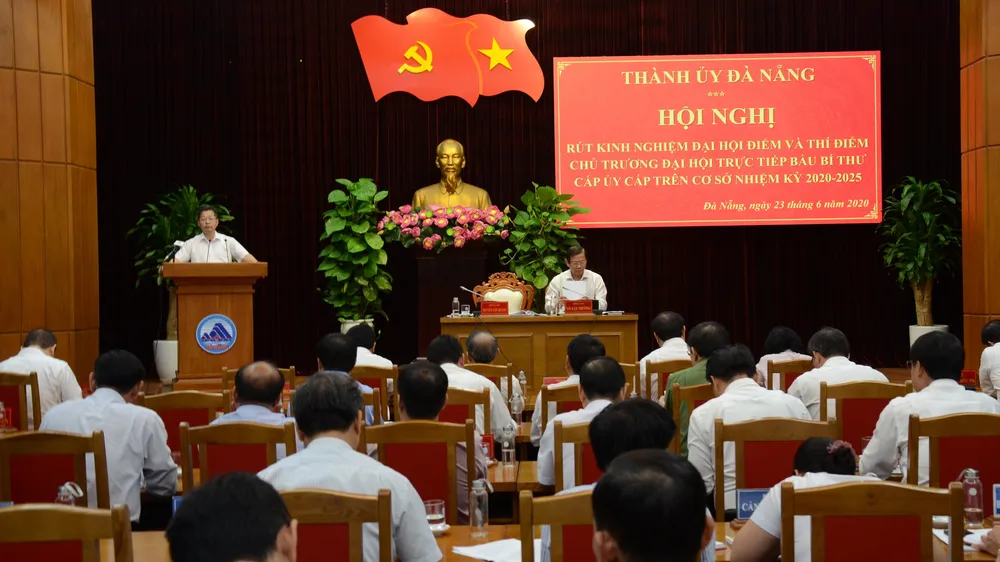 Đà Nẵng tổ chức rút kinh nghiệm đại hội điểm