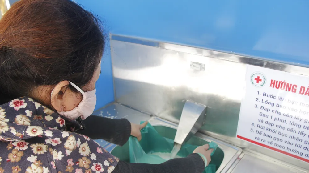Đà Nẵng triển khai “ATM gạo” tự động hỗ trợ người khó khăn trong dịch Covid-19