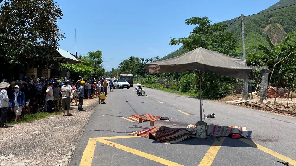 Hiện trường vụ tai nạn