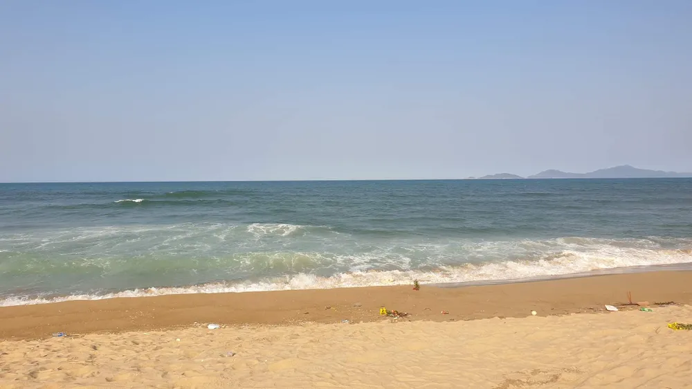 Khu vực phát hiện thi thể trôi dạt vào bờ