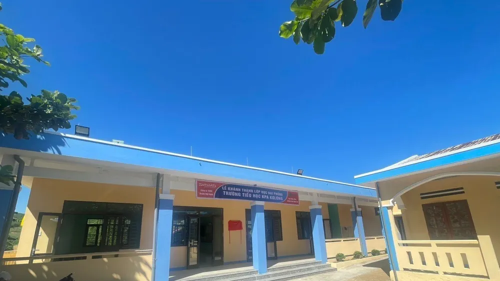 Quảng Nam: Khánh thành trường học kết hợp làm nơi trú tránh thiên tai