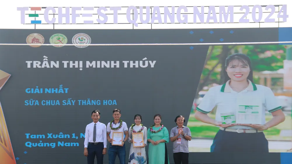 Quảng Nam trao thưởng cho 30 ý tưởng, dự án khởi nghiệp sáng tạo