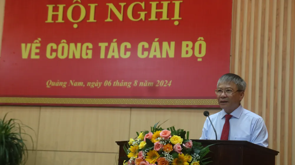 Ban Bí thư chuẩn y chức danh Phó Bí thư Tỉnh ủy Quảng Nam đối với ông Nguyễn Đức Dũng