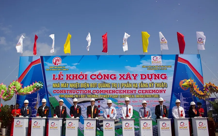 Lễ khởi công Nhà máy nhiệt điện BOT Quảng Trị 1