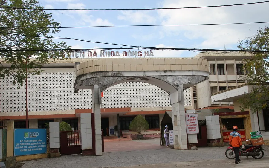 Khu cách ly của Trung tâm y tế thành phố Đông Hà 