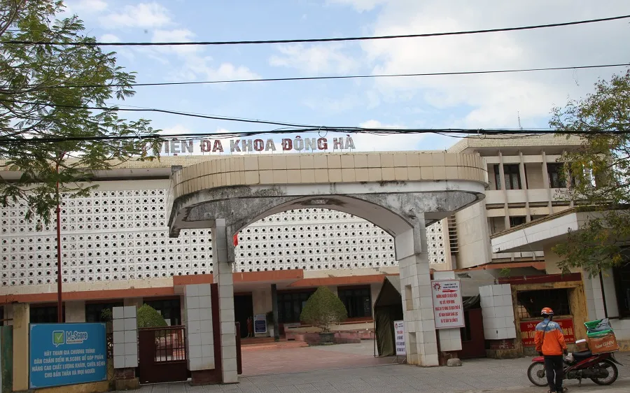 Khu cách ly của Trung tâm y tế thành phố Đông Hà