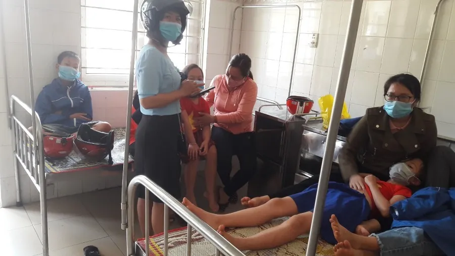 Quảng Trị: Nhiều học sinh tiểu học nhập viện sau bữa ăn trưa