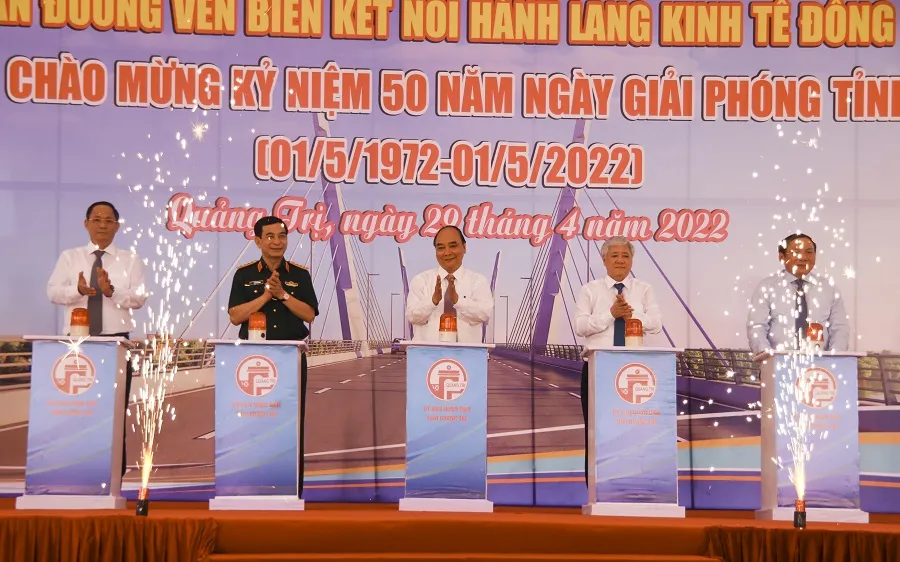 Quảng Trị: Khởi công dự án đường ven biển hơn 2.000 tỷ đồng