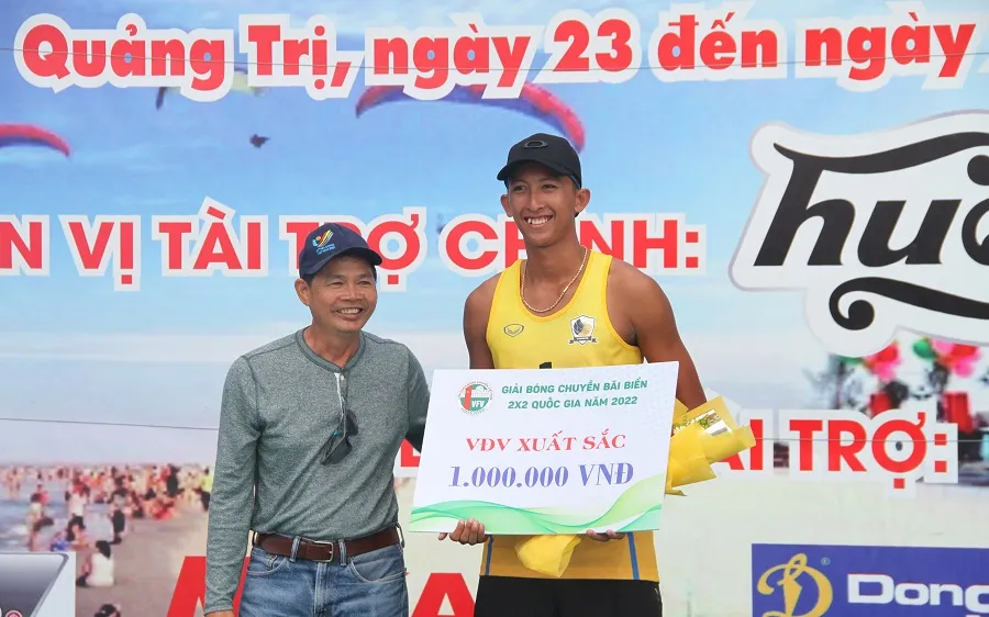 TPHCM giành huy chương vàng giải vô địch Bóng chuyền bãi biển quốc gia năm 2022 