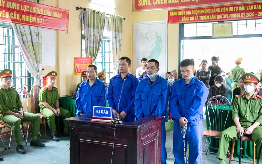 3 bị cáo lĩnh án tử hình vì vận chuyển hơn 6kg ma túy