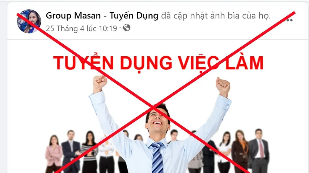 Cảnh báo lừa đảo tuyển dụng mạo danh Tập đoàn Masan