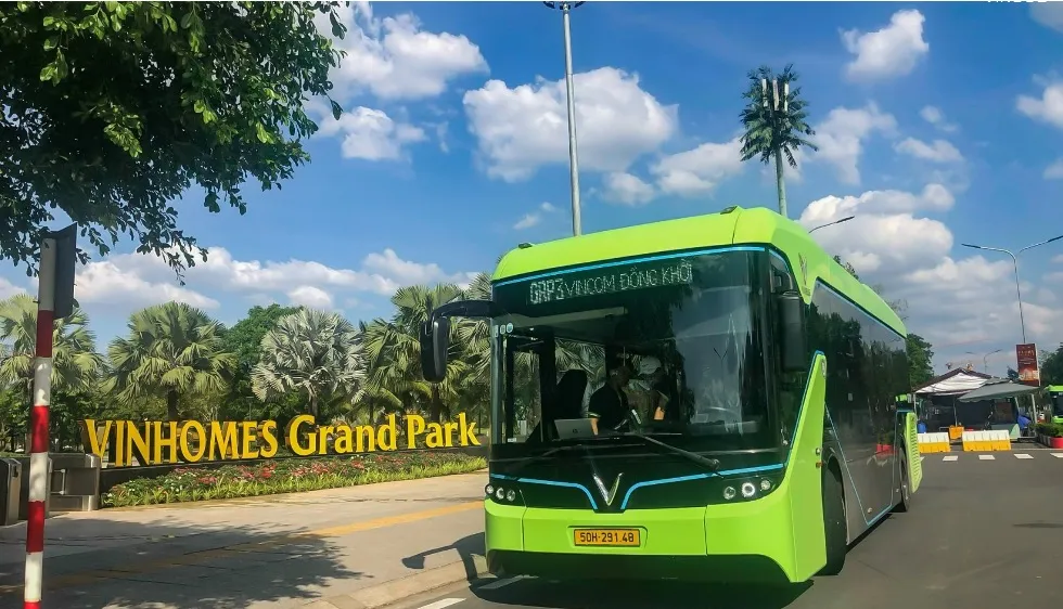 Vinhomes Grand Park khẳng định vị thế của “tâm điểm kết nối” với tuyến VinBus