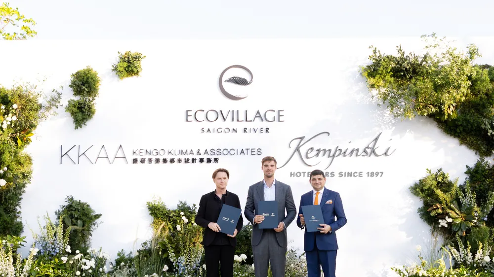 Kempinski Hotels chọn Ecovillage Saigon River xây khách sạn đầu tiên tại Việt Nam