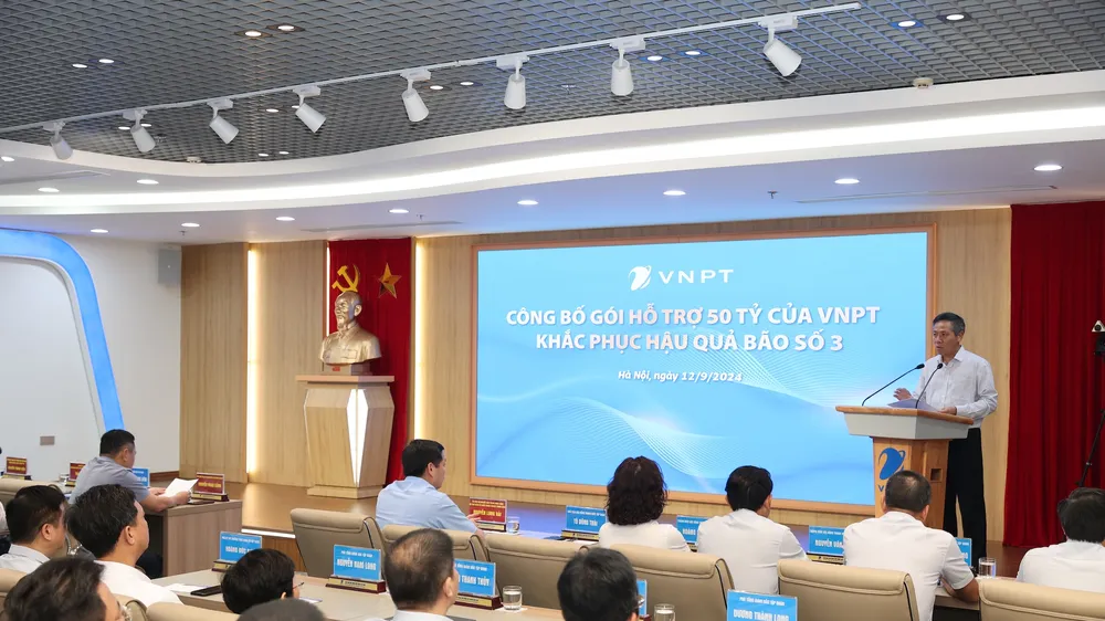 CBCNV VNPT đóng góp hỗ trợ khắc phục hậu quả cơn bão số 3 