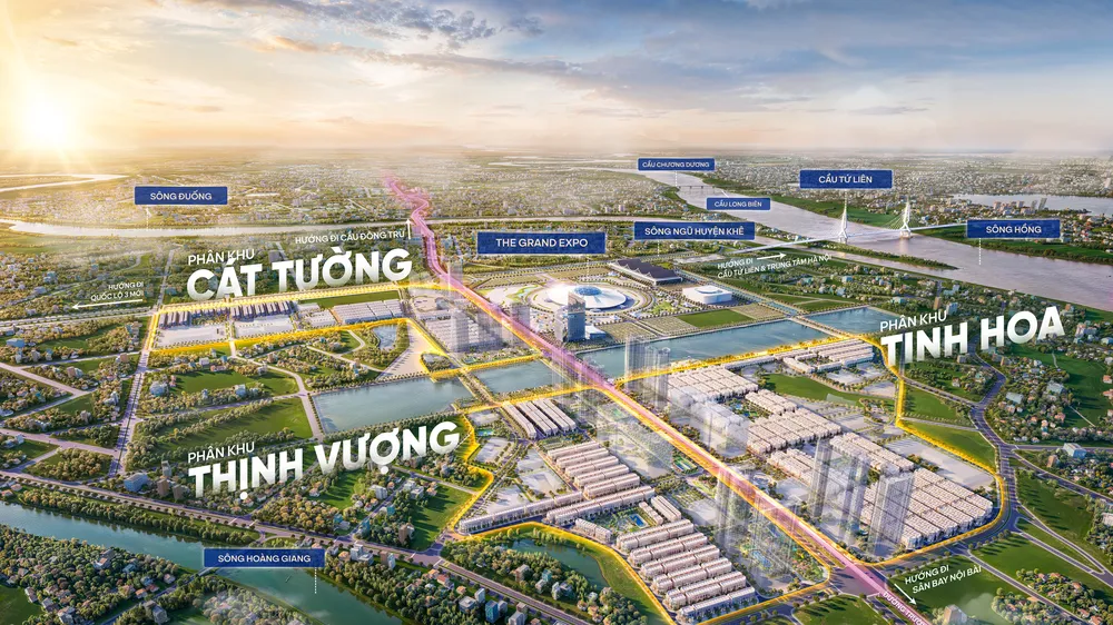 Cuối năm, dòng tiền đổ về thị trường bất động sản Đông Bắc Hà Nội?