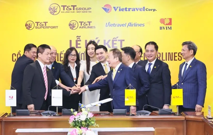 T&T Group trở thành cổ đông chiến lược của Vietravel Airlines