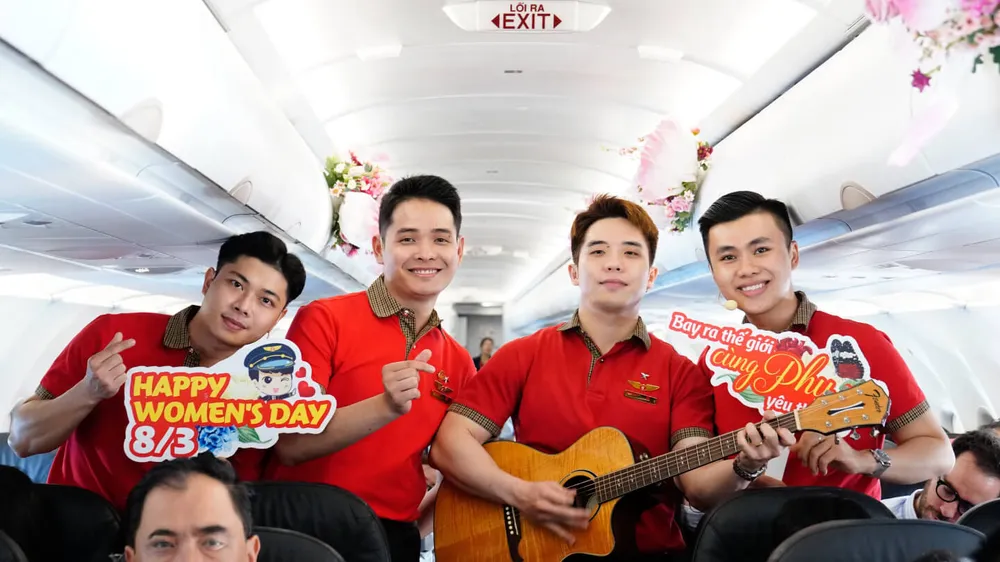 Mừng 8-3, cùng Vietjet bay khắp thế giới cùng người phụ nữ yêu thương của bạn