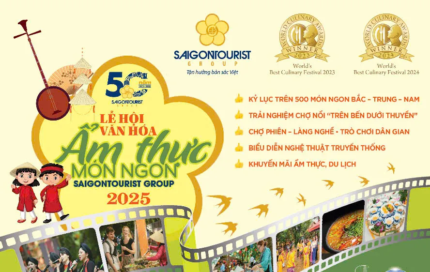 Ẩm thực Việt trên cả niềm đam mê của Saigontourist Group