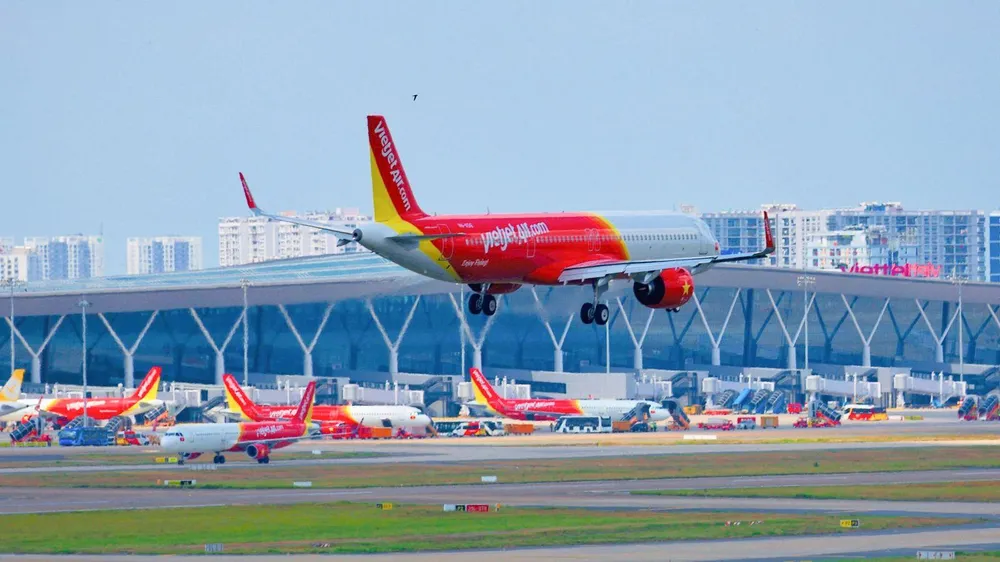 Ngày đôi 5-5 rộn ràng, tràn ngập vé bay giảm 55%, Vietjet thôi!