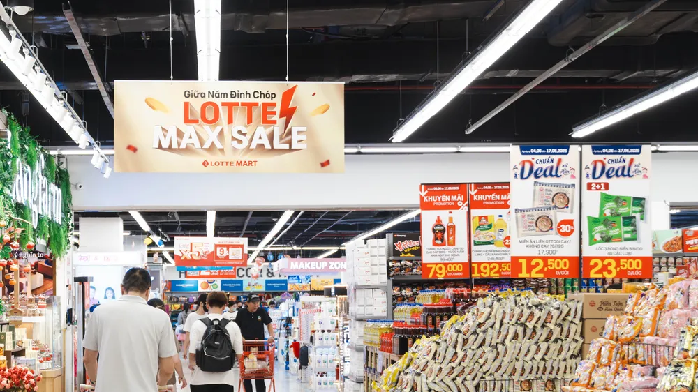 Lotte Max Sale 2025 khởi động mùa hè sôi động với ưu đãi lớn chưa từng có