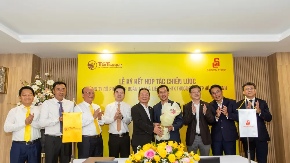 T&T Group và Saigon Co.op hợp tác phát triển mô hình bán lẻ tại các khu đô thị toàn quốc