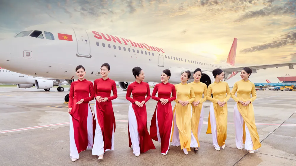 Ngắm dàn 3 tàu bay Airbus A321 hiện đại của Sun PhuQuoc Airways: sẵn sàng cất cánh vào tháng 11