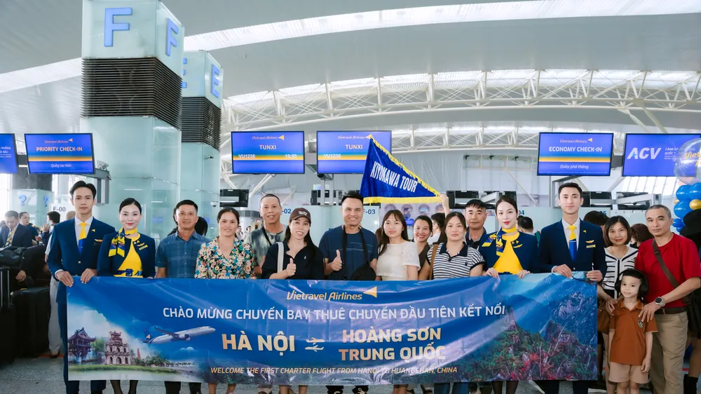 Vietravel Airlines mở đường bay charter kết nối Hà Nội – Trung Quốc: Bước đi chiến lược trong kế hoạch mở rộng quốc tế