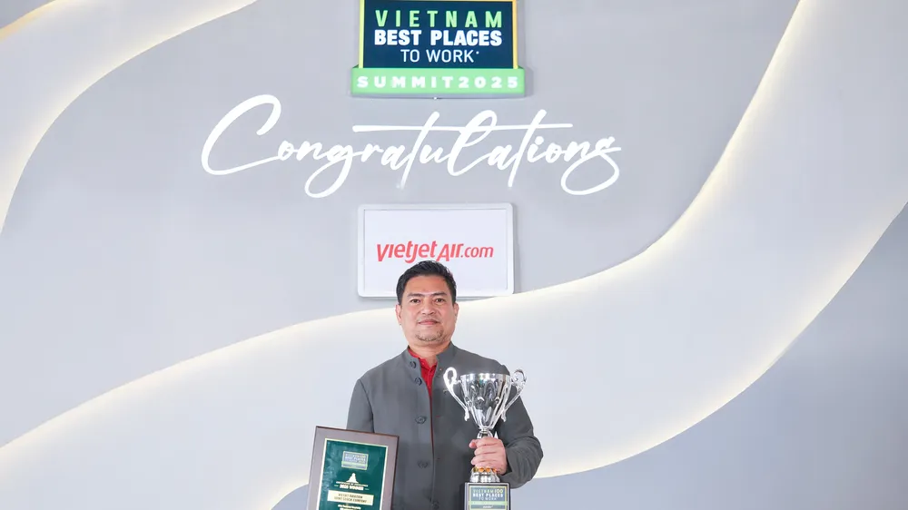 Vietjet, FPT trong top “Nơi làm việc tốt nhất Việt Nam 2025”