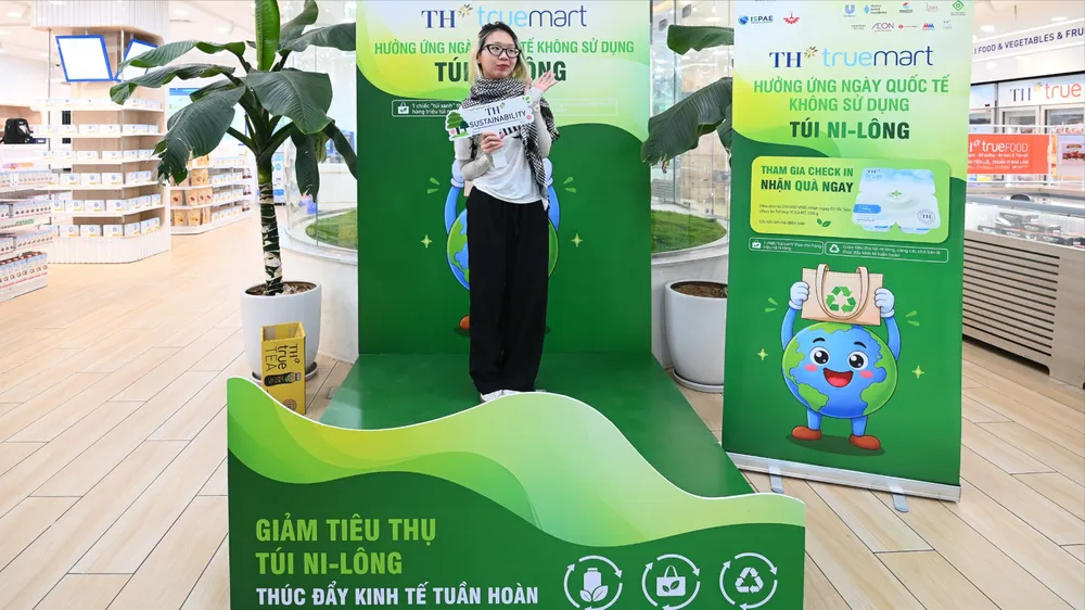 Lan tỏa thói quen tiêu dùng xanh tại hệ thống TH true mart