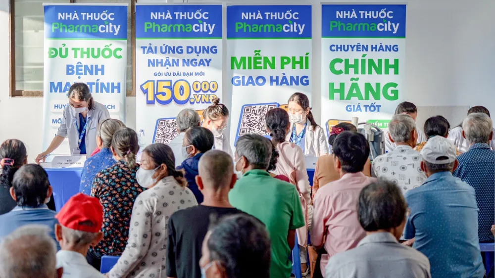 "Trạm Sức khỏe" Pharmacity đồng hành cùng chương trình tầm soát bệnh phổi mạn tính tại Tây Ninh