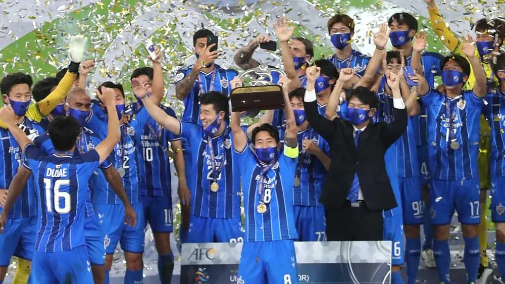 Ulsan Hyundai đang là nhà vô địch AFC Champions League. Ảnh: AFC