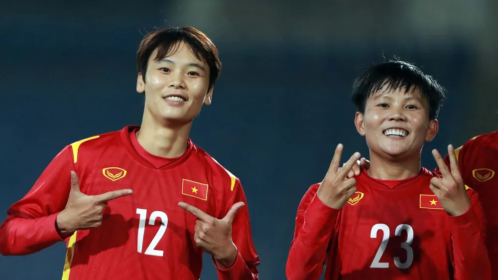 Đội tuyển nữ Việt Nam đã đoạt tấm vé tham dự VCK Giải vô địch nữ châu Á 2022