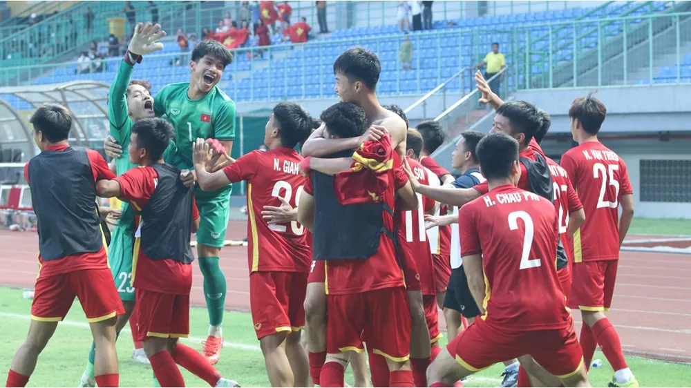 Niềm vui thắng trận của U19 Việt Nam