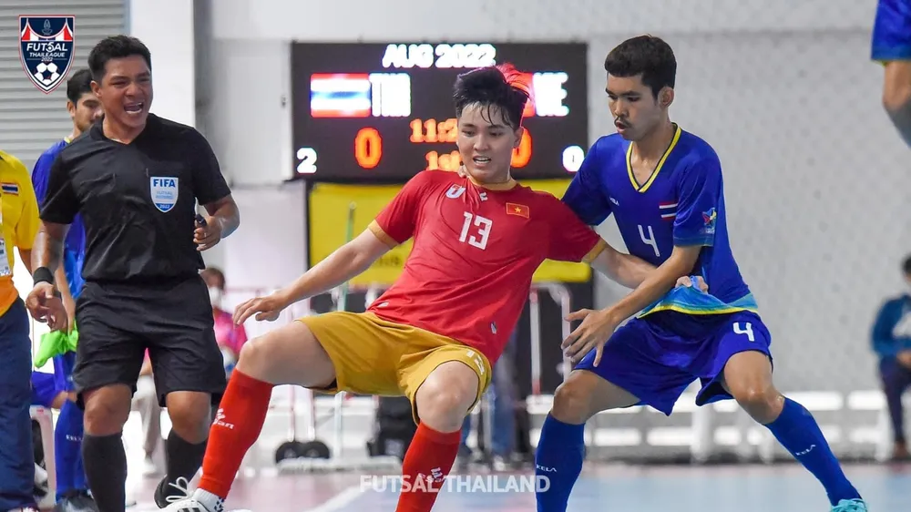 Đội tuyển futsal sinh viên Việt Nam giành huy chương bạc ở AUG20