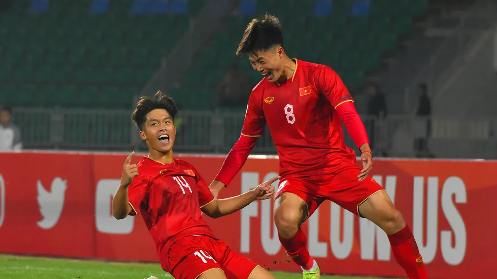 Liên đoàn Bóng đá châu Á đánh giá cao tiền đạo Nguyễn Quốc Việt (Ảnh: AFC)