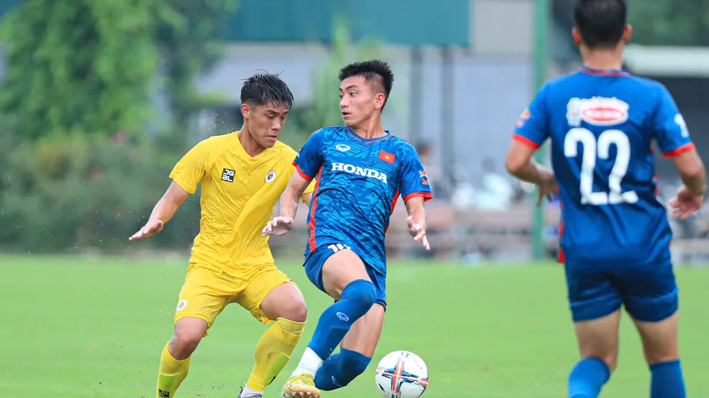 Các cầu thủ U23 Việt Nam đang mang đến tín hiệu lạc quan. 