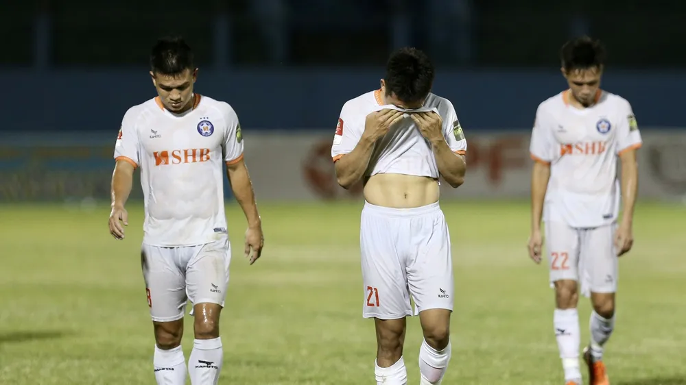 Đà Nẵng rớt xuống Giải hạng Nhất sau hơn 20 năm thi đấu V-League