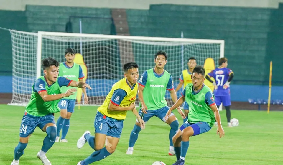 U23 Việt Nam tích cực tập luyện ở Phú Thọ để chuẩn bị cho vòng loại Giải U23 châu Á 2024. 