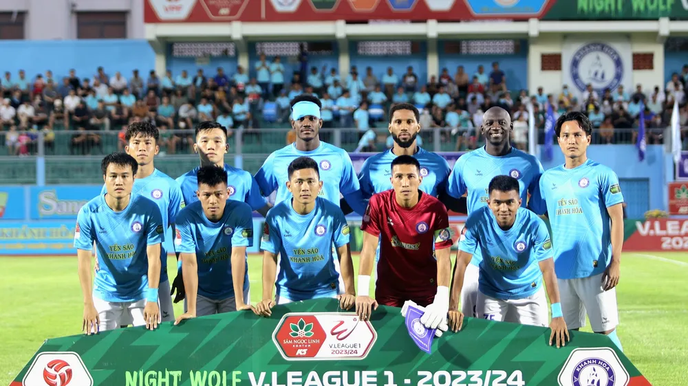 Khánh Hòa trở lại với vị trí cuối bảng xếp hạng V-League. 