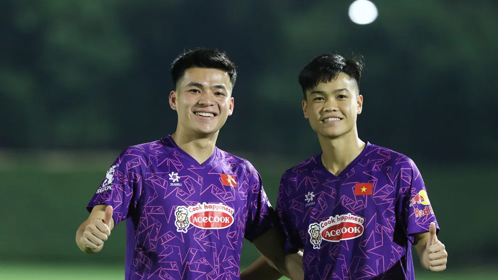 Các tuyển thủ U23 Việt Nam thoải mái hướng đến vòng chung kết Giải U23 châu Á 2024. 