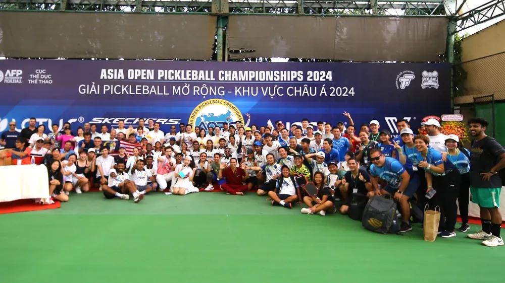 TPHCM đón chào hơn 400 VĐV trong lần đầu tiên tổ chức một giải Pickleball thuộc cấp độ châu Á. 
