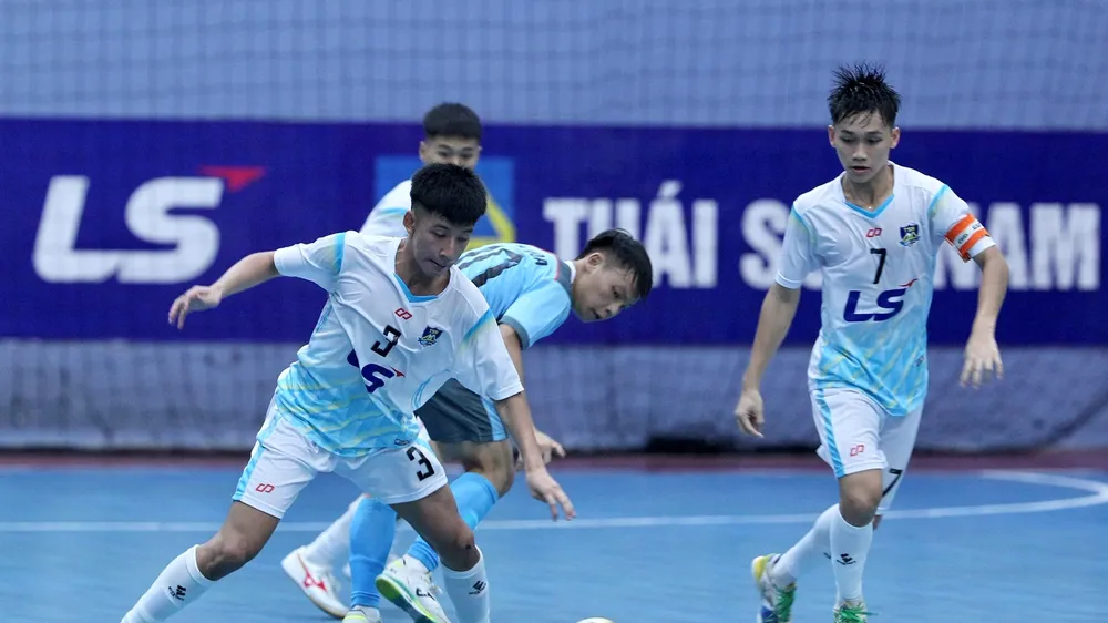 U20 Thái Sơn Nam TPHCM rơi vào bảng đấu khó tại Giải Futsal U20 quốc gia 2024. ẢNH: DŨNG PHƯƠNG 