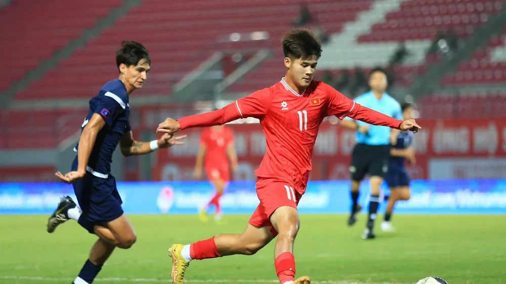 U20 Việt Nam tạm thời dẫn đầu bảng A thuộc vòng loại Giải U20 châu Á 2025. 
