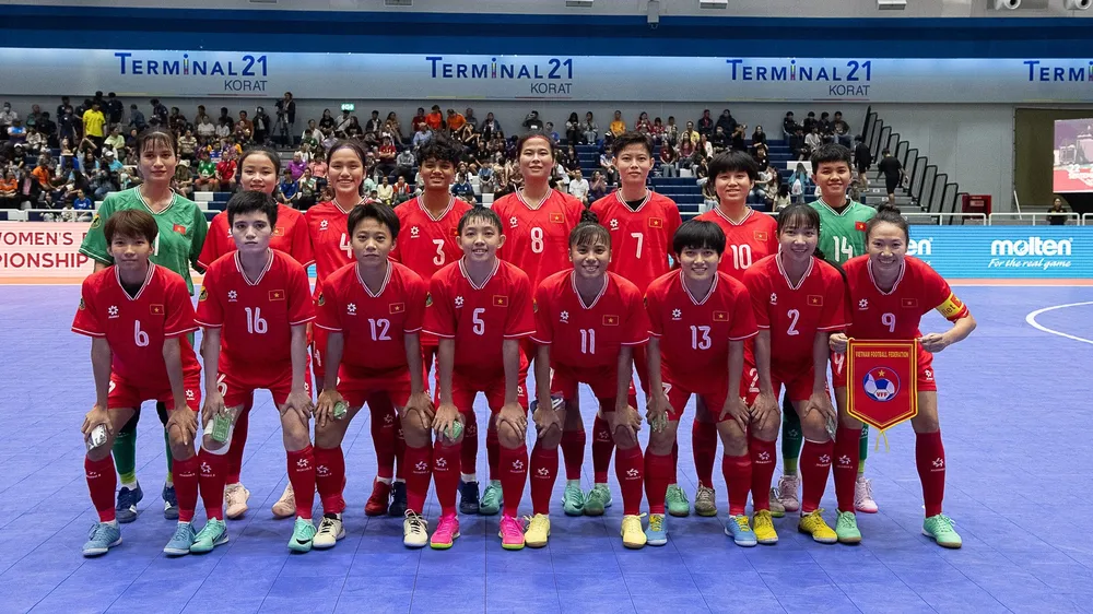 Đội tuyển futsal nữ Việt Nam đặt mục tiêu cạnh tranh chức vô địch tại Giải futsal nữ Đông Nam Á 2024. 