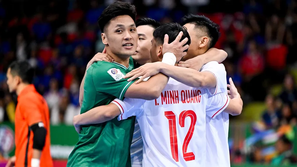 Cuộc đua giành Quả bóng vàng futsal Việt Nam 2024 đang diễn ra hấp dẫn. ẢNH: AFC 